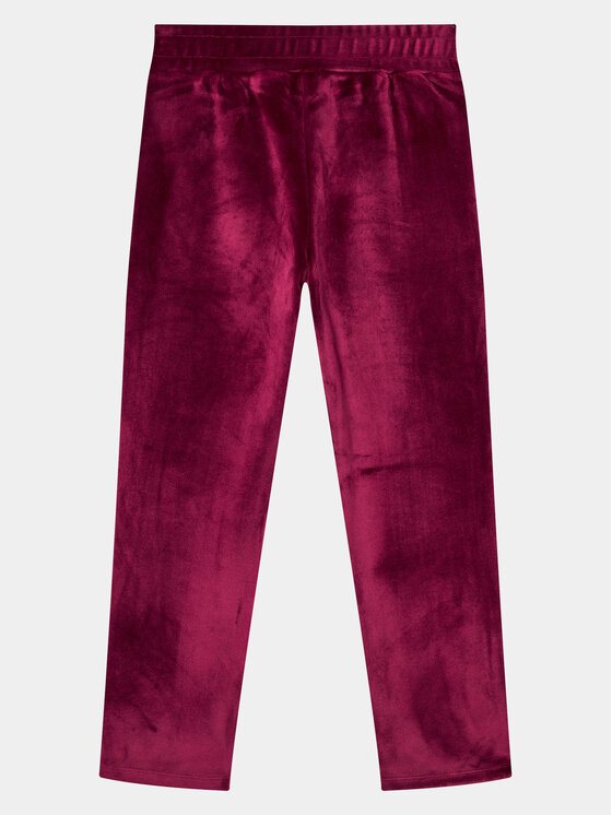 Guess Guess Pantaloni trening J3BQ12 KBYO0 Vișiniu Relaxed Fit