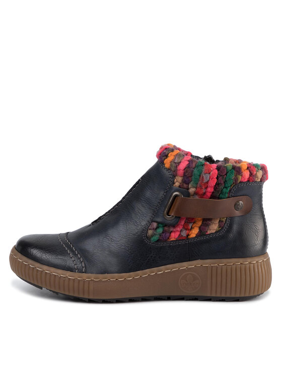Rieker Rieker Stiefeletten Z6684-14 Dunkelblau