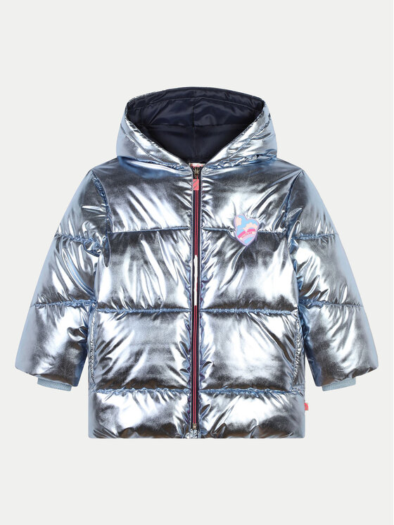 Billieblush Giubbotto invernale U20424 Argento Regular Fit, taglia : 12Y