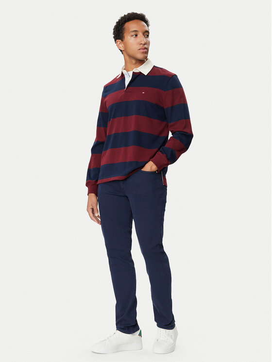 Tommy Hilfiger Tommy Hilfiger Дънки MW0MW44914 Тъмносин Slim Fit