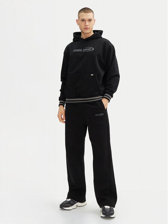 Karl Kani Karl Kani Spodnie dresowe Ellipse 60060044 Czarny Straight Leg
