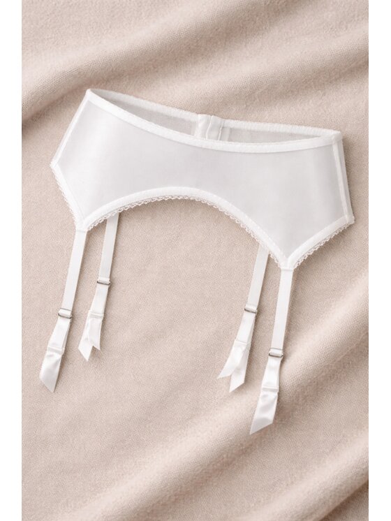 Love and Hate Love and Hate Reggicalze Luna White Bianco