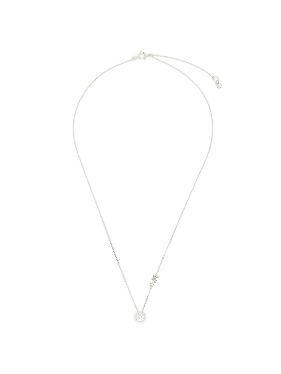 Michael Kors Kaklarota Pave Halo Necklace MKC1208AN040 Sudraba