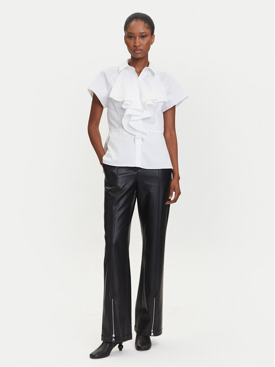 KARL LAGERFELD KARL LAGERFELD Риза A3W11035 Бял Regular Fit