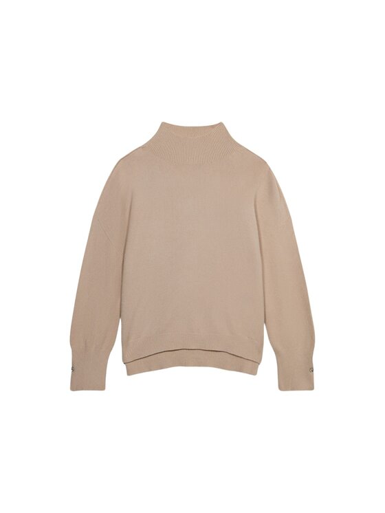 Oltre Oltre Maglione M040E002026N021 Crema Regular Fit