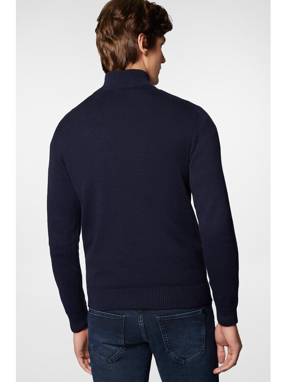 Próchnik Próchnik Sweter PM10 SW073224000039 Granatowy Regular Fit