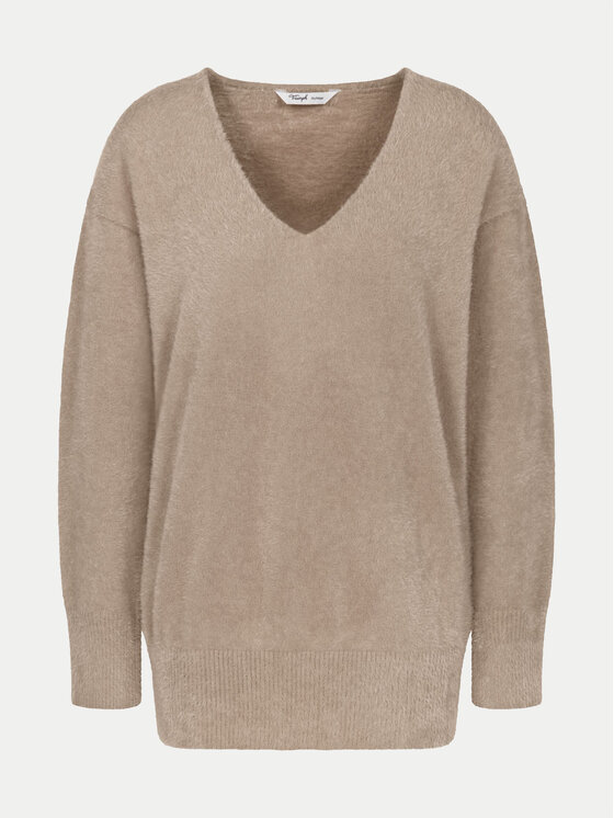 Triumph Triumph Džemperis Smart Thermal 10221482 Bēšs Regular Fit
