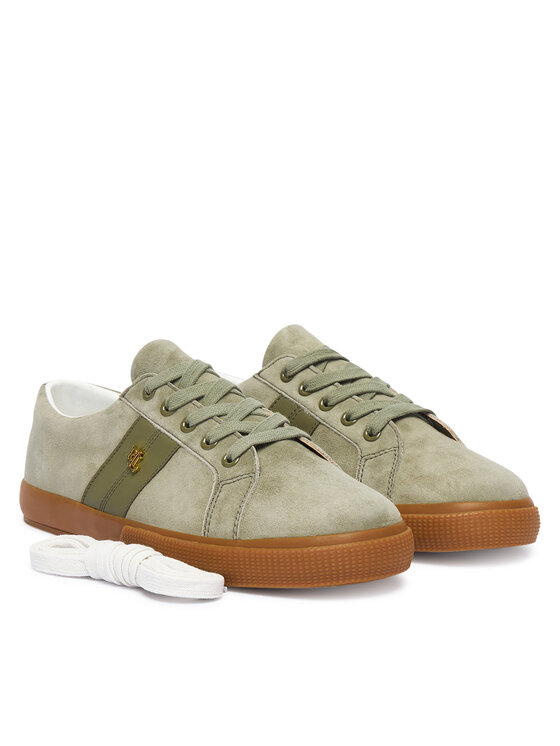 LAUREN RALPH LAUREN LAUREN RALPH LAUREN Sneakersy Janson II 802868344007 Zelená
