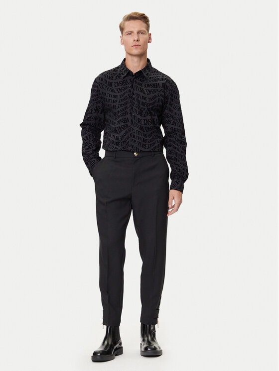 Versace Jeans Couture Versace Jeans Couture Srajca 79GAL2R0 NS703 Črna Slim Fit