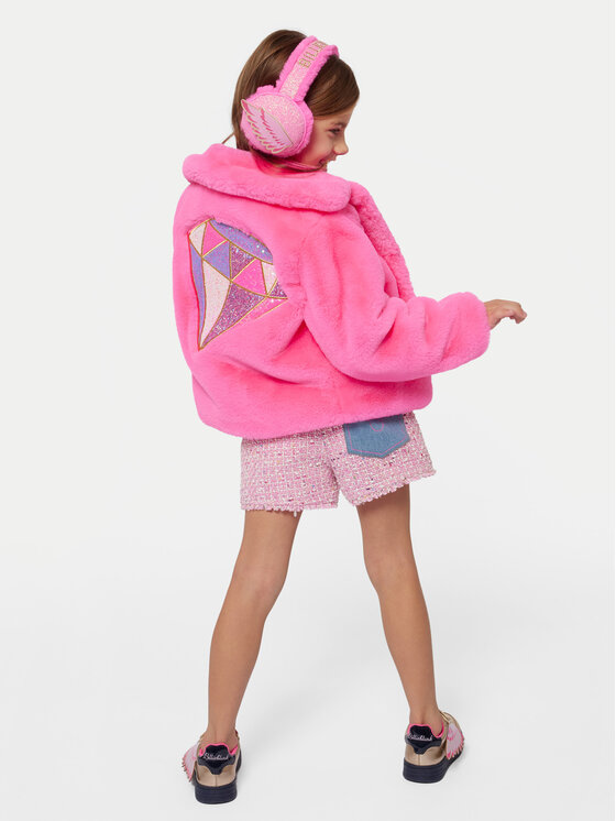 Billieblush Billieblush Krzno U20436 Ružičasta Regular Fit