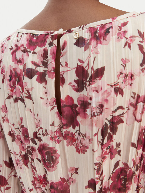 Guess Guess Ikdienas kleita W6RK37 WJ712 Bēšs Regular Fit