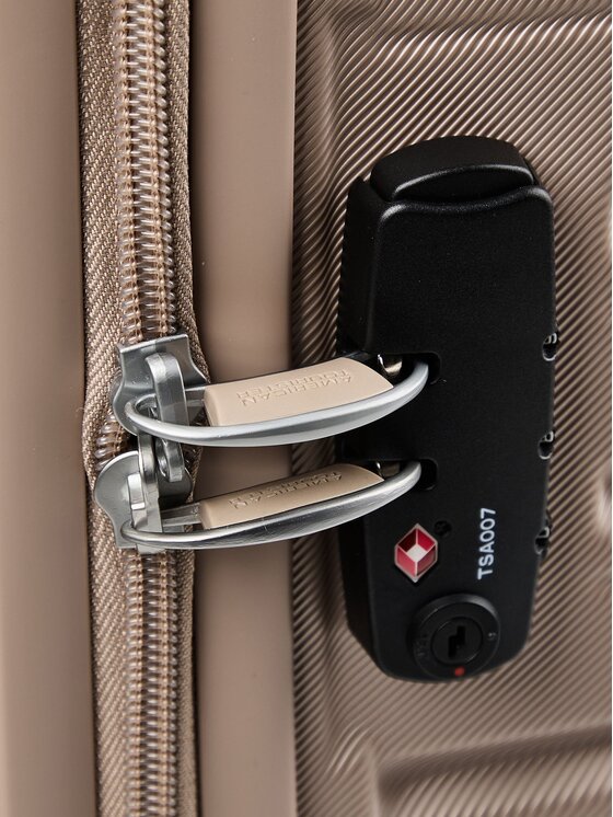 American Tourister American Tourister Walizka kabinowa 298814 Beżowy