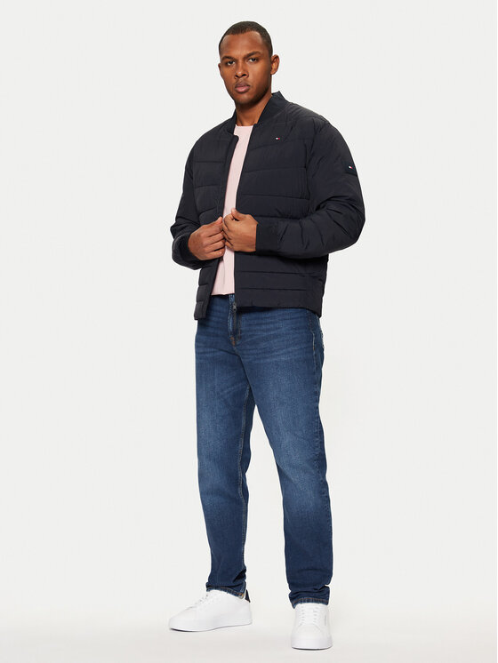 Tommy Hilfiger Tommy Hilfiger Яке бомбър MW0MW37640 Тъмносин Regular Fit