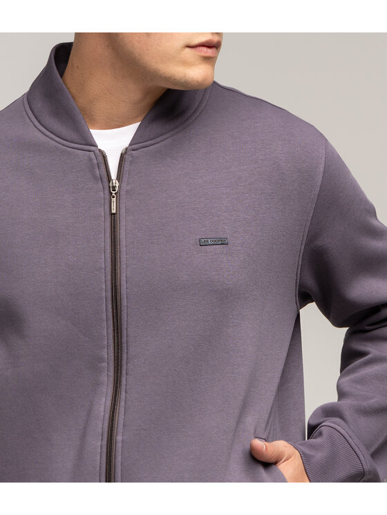 Lee Cooper Lee Cooper Bluza ANTON 4315 Fioletowy Regular Fit