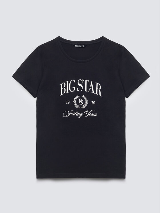BIG STAR BIG STAR T-Shirt RATTA Czarny Basic Fit
