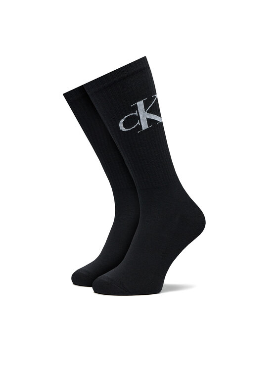 Calvin Klein Jeans Calvin Klein Jeans Комплект 2 чифта дълги чорапи мъжки 701228802 Черен