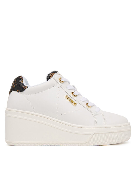 Guess Sneakers FLTRZY ELE12 Alb