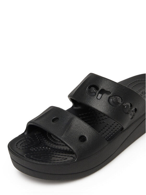 Crocs Crocs Şlapi BAYA PLATFORM SANDAL 208188-001 Negru