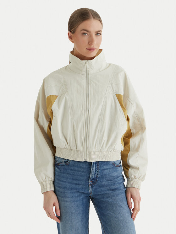 Calvin Klein Jeans Geacă bomber LV047F506G Bej Regular Fit
