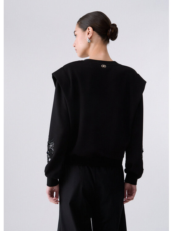 Liu Jo Liu Jo Felpa TF6135J3958W9449 Nero Regular Fit