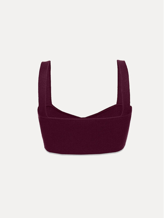 La Mania La Mania Top ANAIS Viola Slim Fit