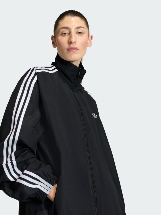 adidas adidas Bluza FIREBIRD ADILENIUM Czarny Regular Fit