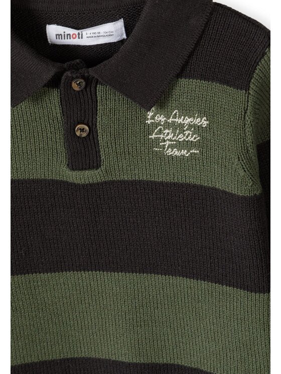 minoti minoti Sweter 33KNIT203 Czarny Regular Fit