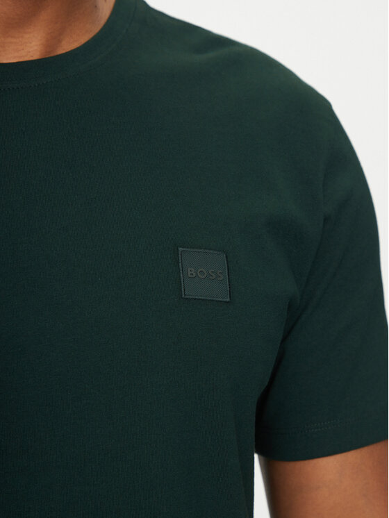 BOSS BOSS T-krekls Tales 50508584 Zaļš Relaxed Fit