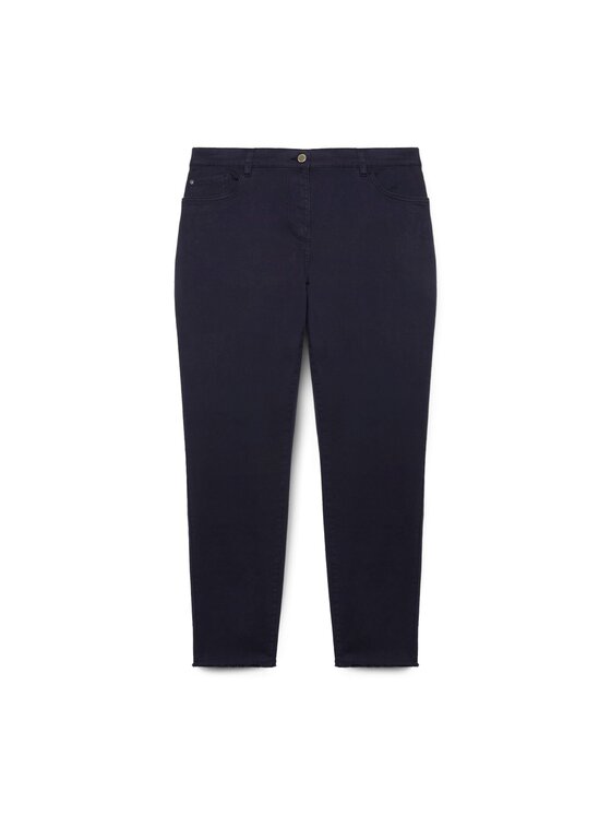 Fiorella Rubino Fiorella Rubino Pantaloni di tessuto P719T004809N034 Blu Skin Fit