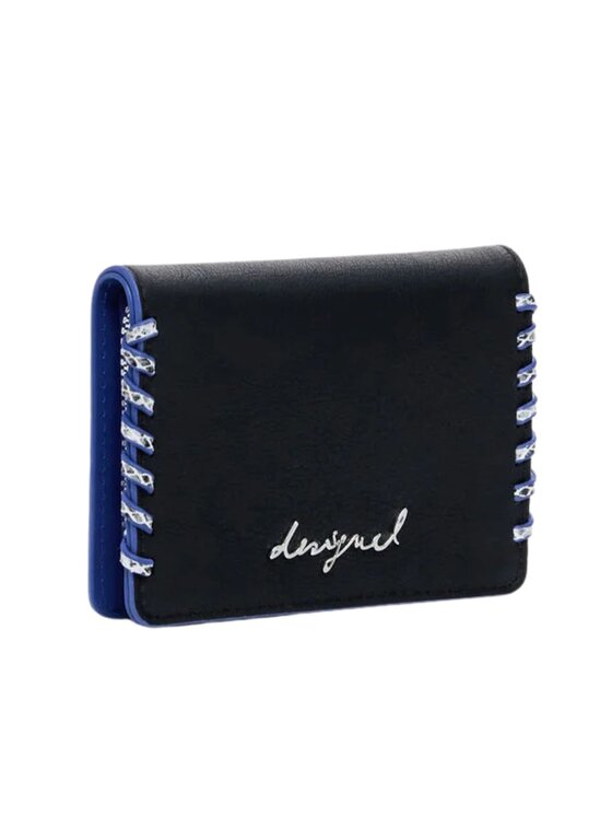 Desigual Desigual Portafoglio MONE_CAPSULE TINY ZIP_GRETA BLACK Nero
