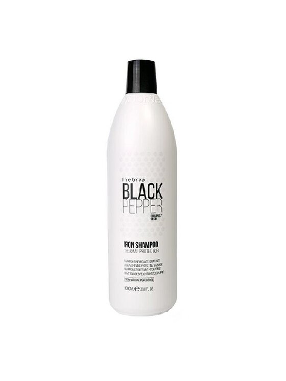 Inebrya Inebrya Inebrya Black Pepper Iron Shampoo wzmacniający szampon nawilżający do włosów 1000ml Szampon do włosów