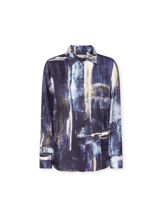 Elena Mirò Elena Mirò Camicia 5164P100229N043 Blu Regular Fit