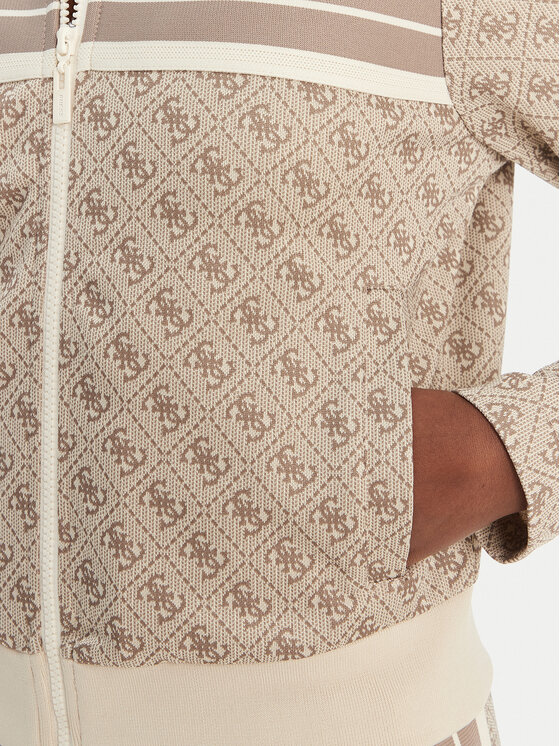 Guess Guess Суитшърт V6GQ06 K2957 Бежов Regular Fit