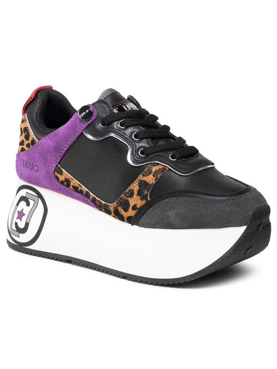 Liu Jo Laisvalaikio batai Super Maxi Wonder 2 BA1085 PX163 Juoda • Modivo.lt