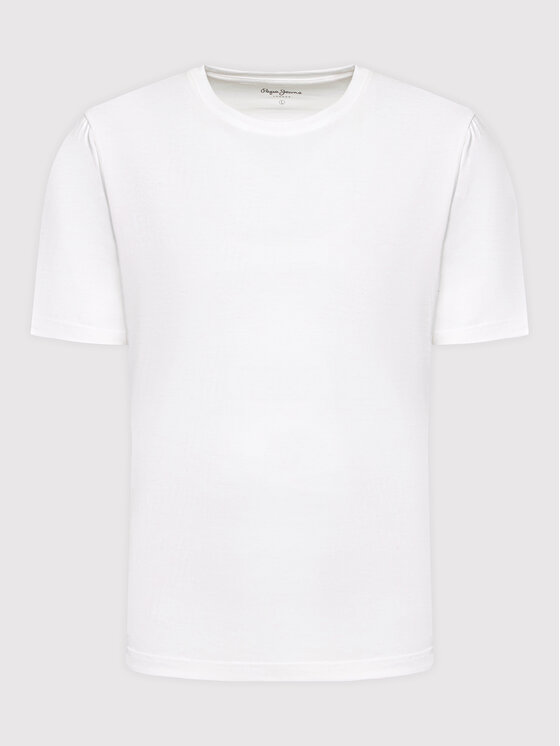 Pepe Jeans Pepe Jeans Σετ 2 T-Shirts Rocco PM503657 Λευκό Regular Fit