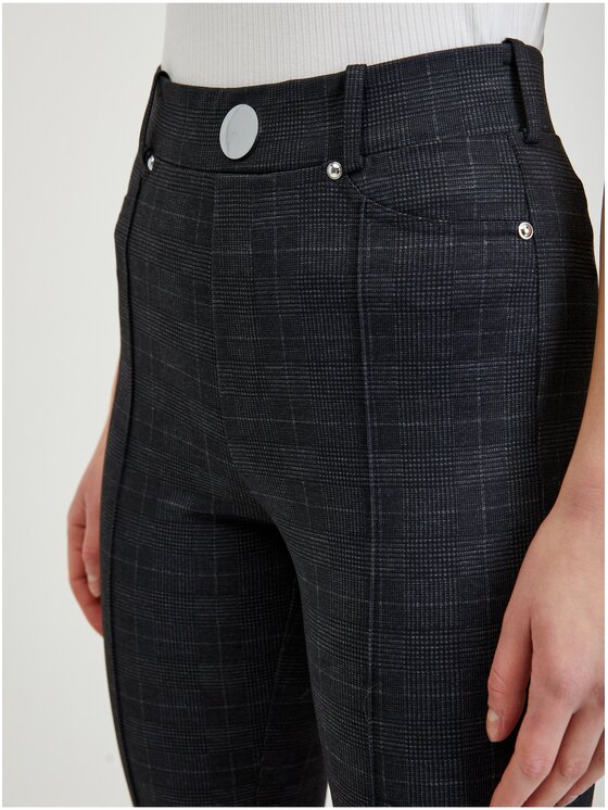 Orsay Orsay Spodnie damskie 350186-659000__34 Szary Skinny Fit