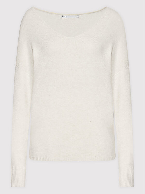 ONLY ONLY Kampsun Rica 15224360 Beež Relaxed Fit