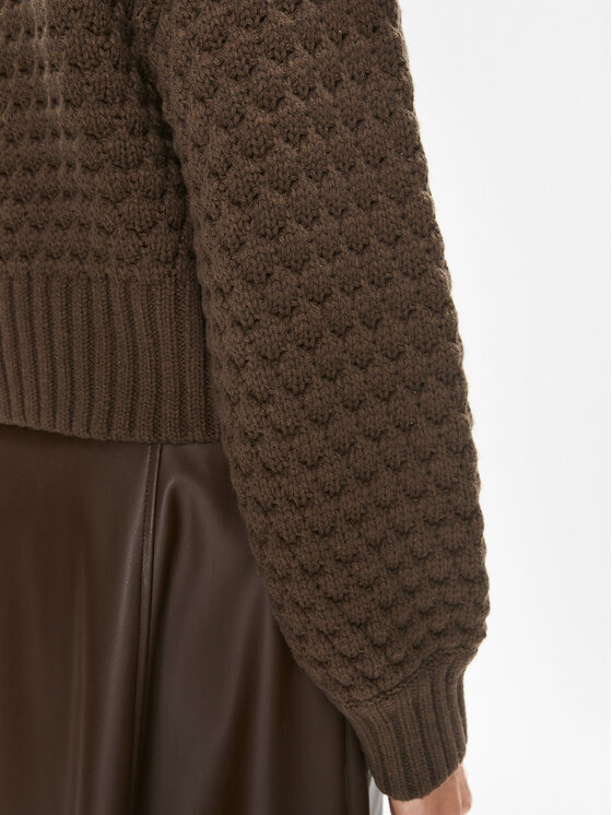 Noisy May Noisy May Džemper 27028402 Smeđa Regular Fit