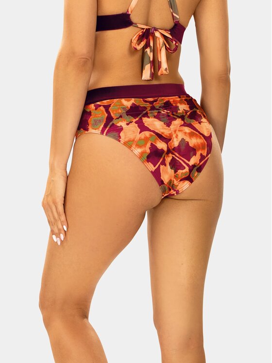 Feba Feba Dół od bikini FD161A Bordowy