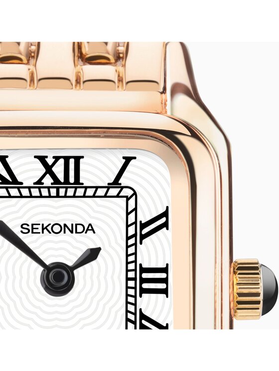 Sekonda Sekonda Zegarek 40556 Różowe złoto