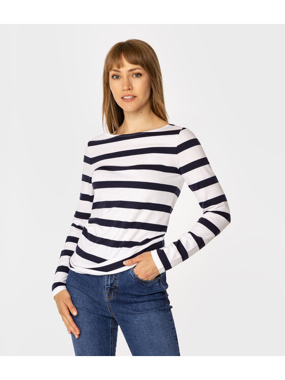 Lee Cooper Lee Cooper T-Shirt HILARY Biały Regular Fit