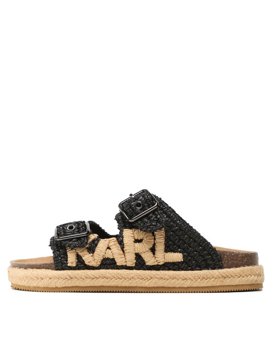KARL LAGERFELD KARL LAGERFELD Espadrile KL80205 Črna