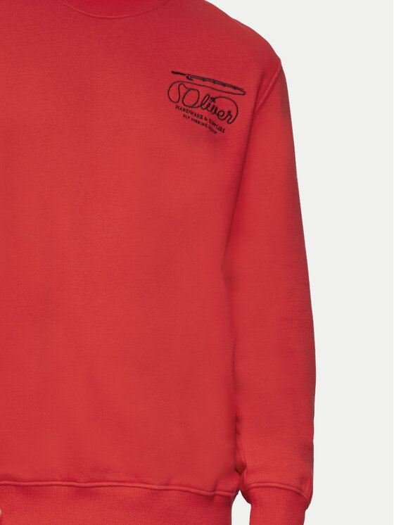 s.Oliver s.Oliver Суитшърт 2153489 Червен Regular Fit