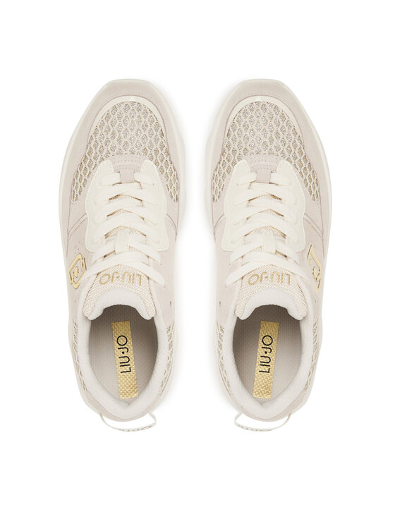 Liu Jo Liu Jo Sneakersy Steffy 01 BF5061 PX239 Écru