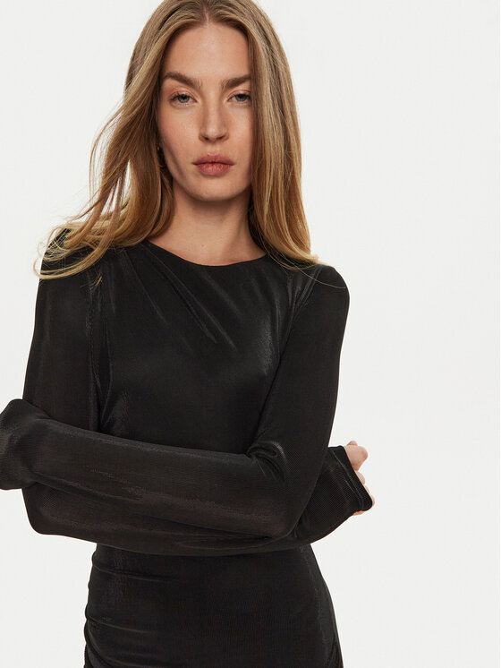Bardot Bardot Koktejlové šaty 59555DB Čierna Regular Fit