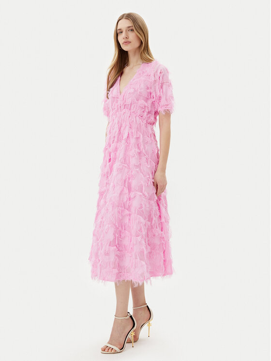 YAS YAS Sukienka koktajlowa Pazylla 26029780 Różowy Regular Fit