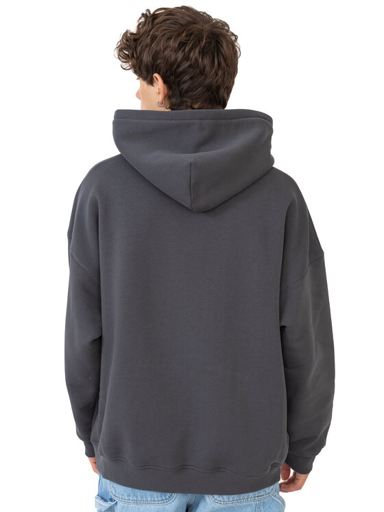 Mercur Mercur Bluza 90S Szary Comfort Fit