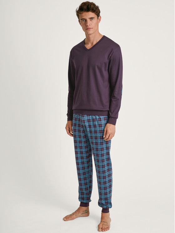 Calida Calida Pyžamo 45682 Fialová Comfortable Fit