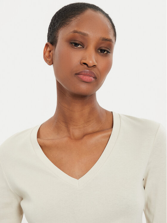 United Colors Of Benetton United Colors Of Benetton Bluse 3GA2E4245 Beige Regular Fit