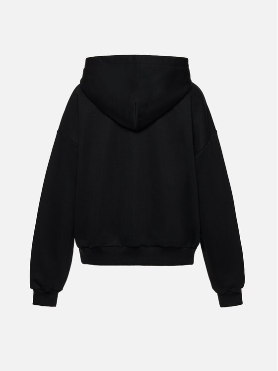 La Mania La Mania Bluza VELMA Czarny Basic Fit